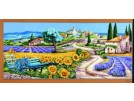 stramien + garenpakket, provence