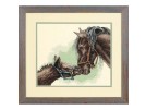 borduurpakket paard met veulen