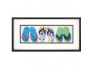borduurpakket strandslippers