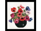 borduurpakket anemonen