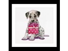 borduurpakket dalmatiërpup met tas