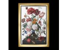 borduurpakket jan davidsz, stilleven, bloemen in glazen vaas 