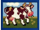 kruissteekwandkleed koe