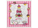 borduurpakket collage cupcakes