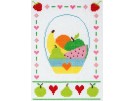 borduurpakket fruitmand