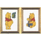 borduurpakket winnie de pooh met vlinder of honing