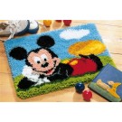 knoopkleed mickey mouse, mickey in het gras