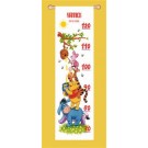 borduurpakket winnie de pooh, groeimeter/meetlat yannick