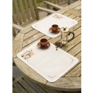 placemat (2 st.) koffie/thee, ecru