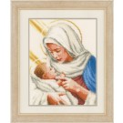 borduurpakket maria met het kindje jezus