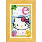 borduurpakket hello kitty, letter E