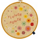 borduurpakket lief!, flower power (incl. borduurring)