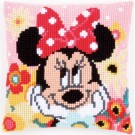 kruissteekkussen mickey mouse, minnie dagdroomt