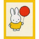 borduurpakket dick bruna, nijntje met ballon